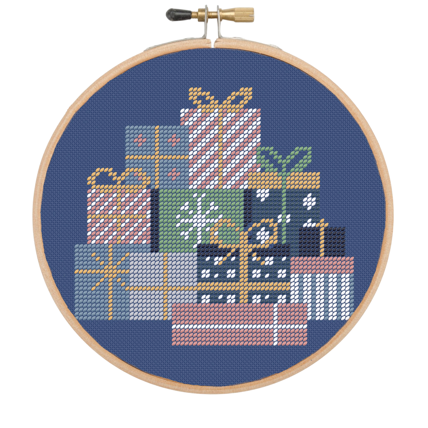 FESTIVE GIFTS NEEDLEPOINT KIT