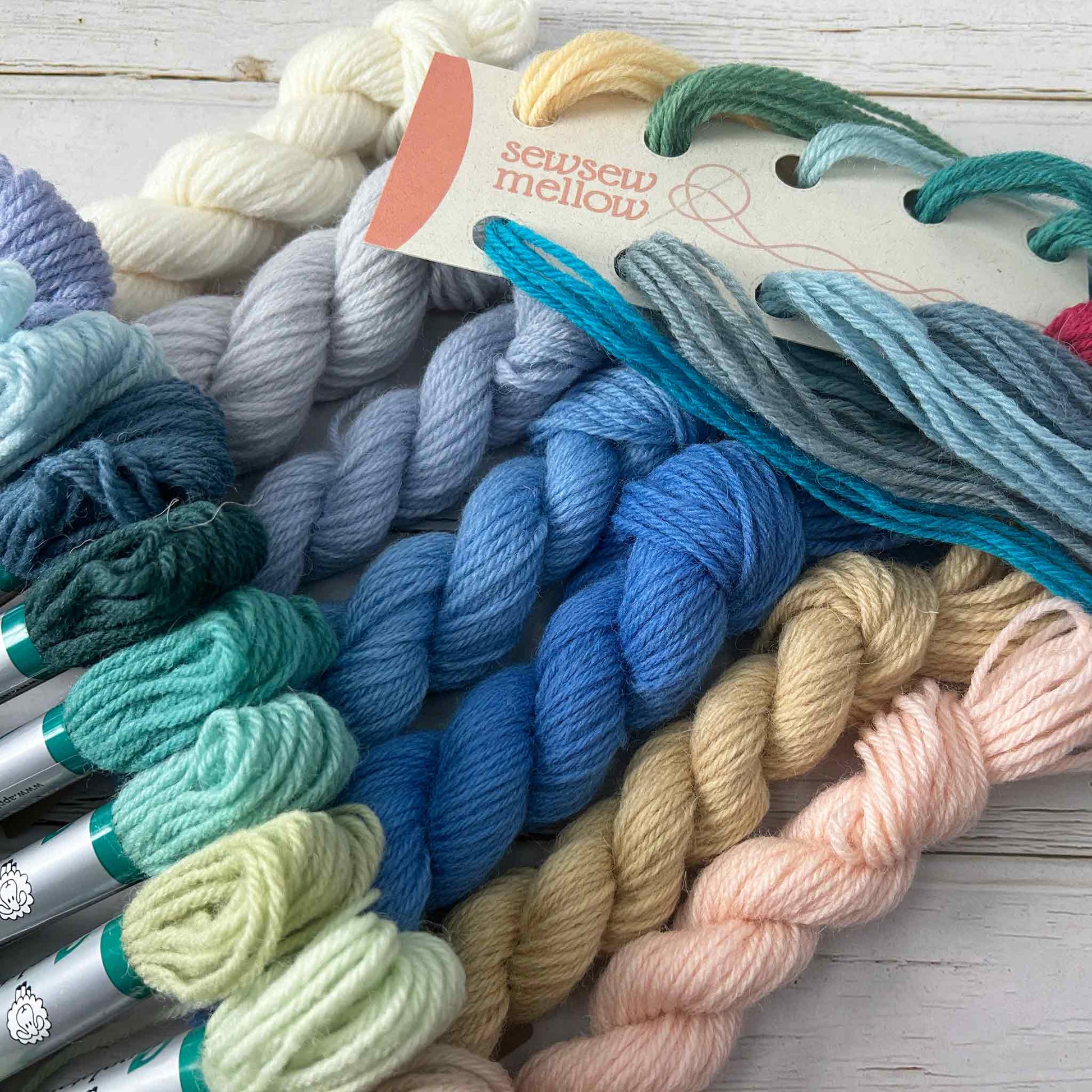 Quiet Shores Tapestry Kit Yarn Collection