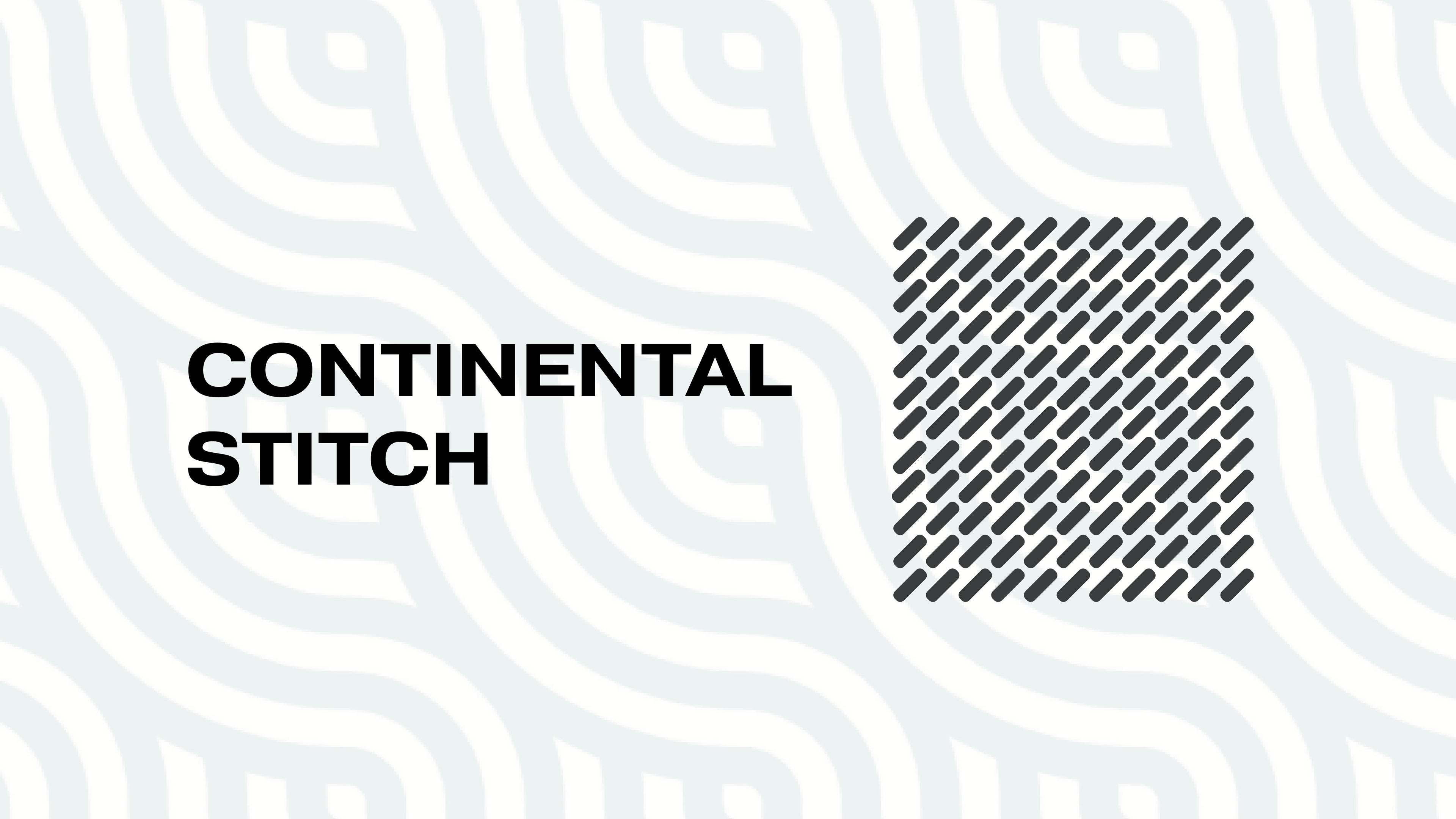 Load video: Tent stitch variation known as Continental Stitch demonstration video
